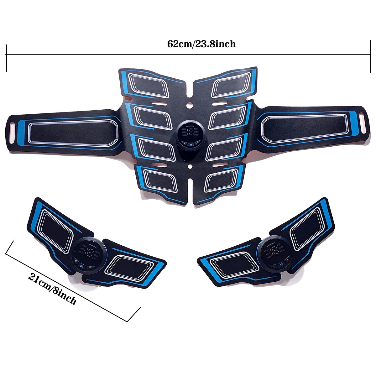 Fitness Equipment EMS Stimulator for Men & Women Abdominal Muscle Stimulation Training with 6 Modes And 18 Intensities for Muscle Training