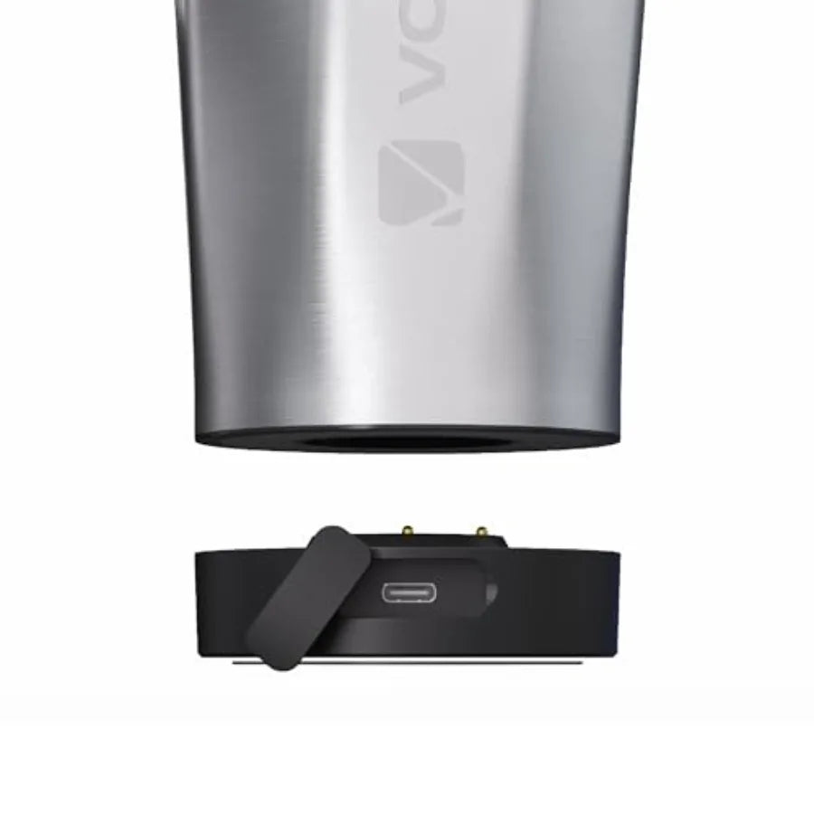ChillMix Shaker Bottle Insulated Stainless Steel - USB C Rechargeable Electric Protein Shake Mixer Shaker Cups for Protein Shak