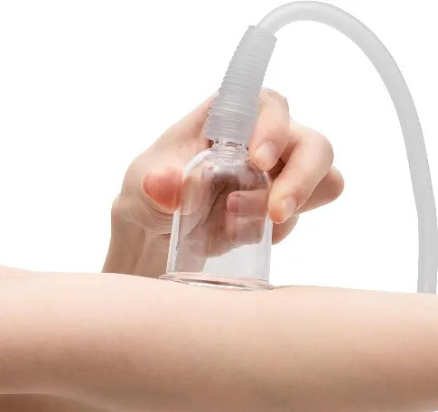 Salon Vacuum Cupping Massage Machine With 30 Multi-spec Cups 3 Separate Hoses 6 Adjustable Modes Max 70cmHg Strong Suction Relieve Back Pain Fat Reduction Anti-cellulite Body Shaping Spa Beauty Equipment