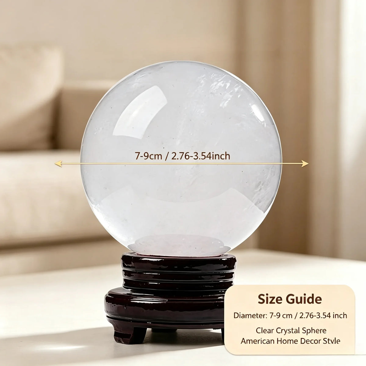 1 white quartz crystal ball, mineral specimen, random style, polished crystal ball, elegant decorative ornament, suitable for home office living room decoration, is the perfect birthday gift for family, friends, and crystal e