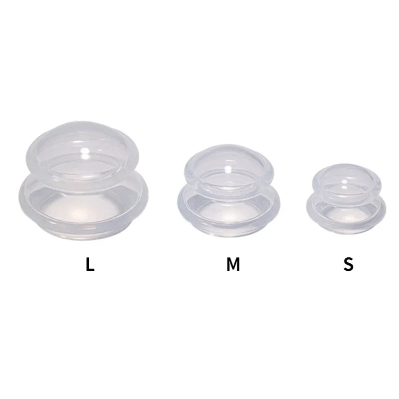 Anti-cellulite Silicone Suction Cup Ventosas Massage Body Cups Vacuum Cupping Therapy Set Masajeador Face Sucker Slimming Jars