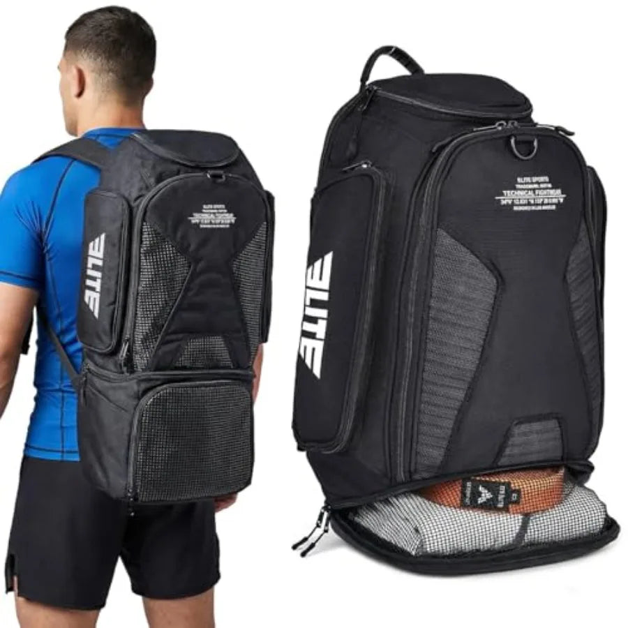 Jiu Jitsu BJJ Jaco Expandable Gym Duffel Backpack Bag for MMA BJJ Jiu Jitsu Boxing Gear Duffel Athletic Bag